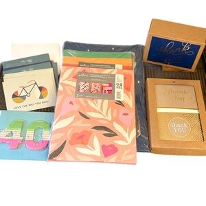 3 Packs of Gift Boxes - 2 Sizes l Thank You Cards l Random Cards and Envelopes